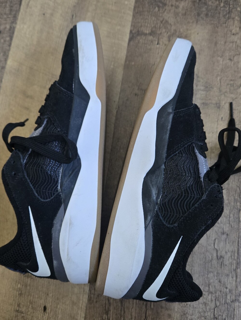 Nike Sb Ishod Wair Mens Size 6 Black And White Sneakers - Picture 6 of 12